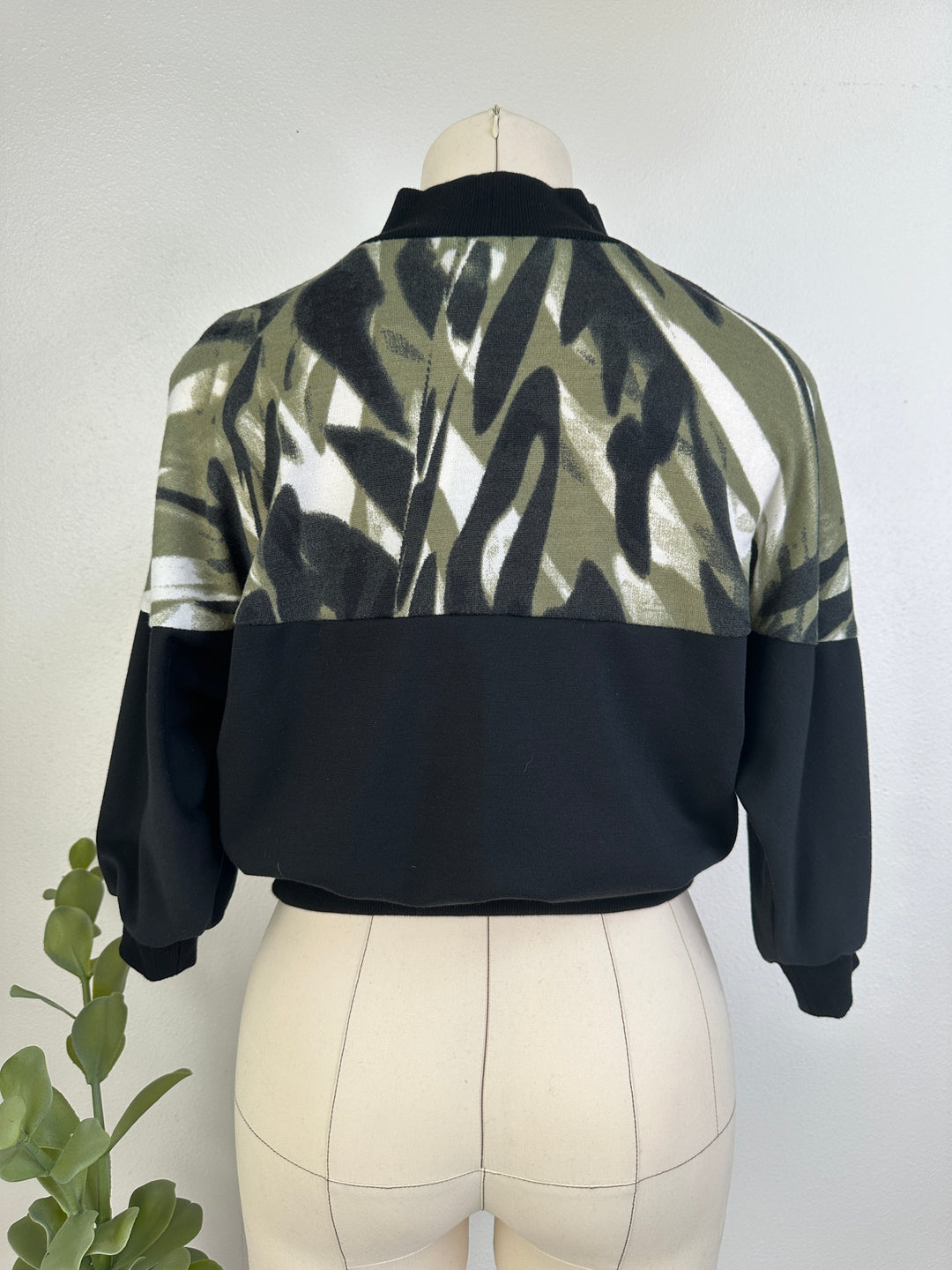 Jungle Print Turtleneck (Size 6)