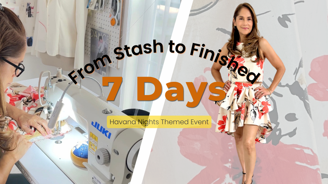 I Had 7 Days to Make This Outfit From My Stash | Here's How It Went
